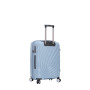 Valise cabine S 66603 Extensible 55 cm Bleu gris