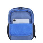 Sac à dos Pliable 67702 Autorisé sous-siège 40 cm Bleu