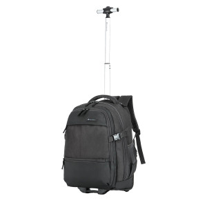 Sac à dos à roulettes ordinateur 15,6" 48448 48 cm Black