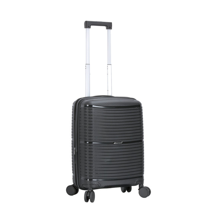 Valise cabine S 65803 Extensible 55 cm Noir