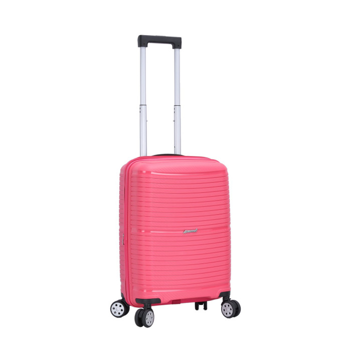 Valise cabine S 65803 Extensible 55 cm Rose