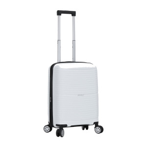 Valise cabine S 65803 Extensible 55 cm Blanc