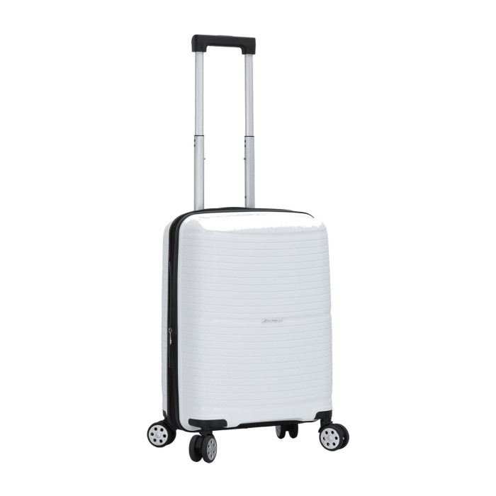 Valise cabine S 65803 Extensible 55 cm Blanc