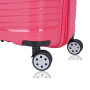 Valise cabine S 65803 Extensible 55 cm Rose