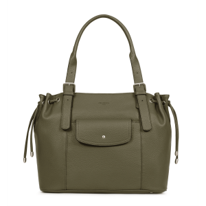 Sac cabas porté épaule Zora 36 cm Kaki