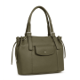 Sac cabas porté épaule Zora 36 cm Kaki