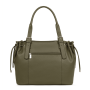 Sac cabas porté épaule Zora 36 cm Kaki