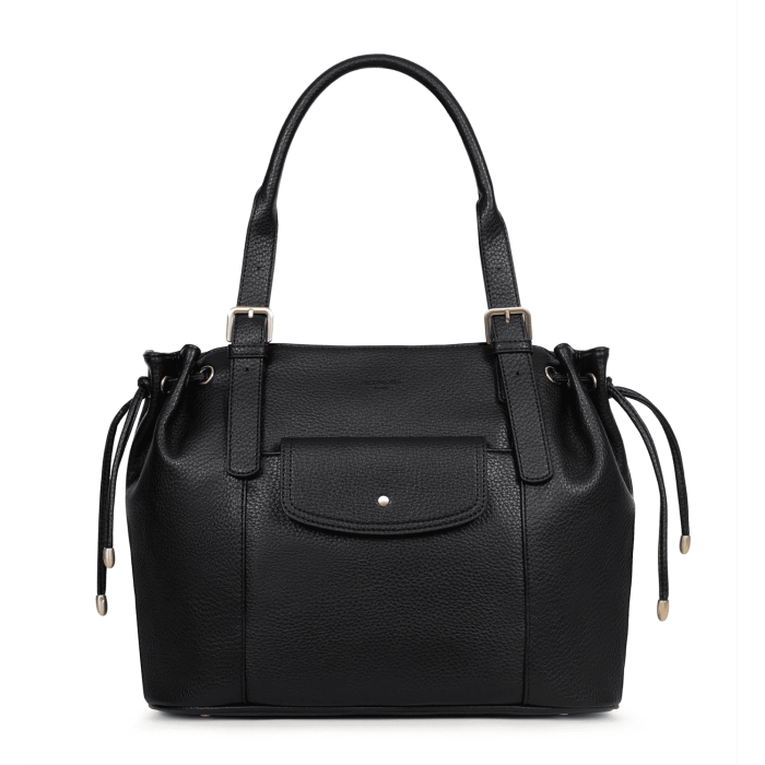 Sac cabas porté épaule Zora 36 cm Noir