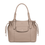 Sac cabas porté épaule Zora 36 cm Taupe