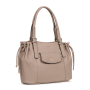 Sac cabas porté épaule Zora 36 cm Taupe