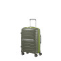 Valise cabine rigide Flux Extensible 55 cm Dark olive