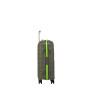 Valise cabine rigide Flux Extensible 55 cm Dark olive