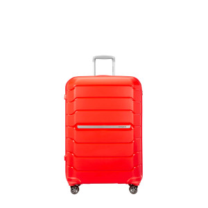 Valise rigide Flux 68 cm Extensible Tangerine red
