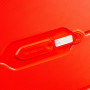 Valise rigide Flux 68 cm Extensible Tangerine red