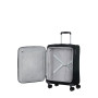 Valise cabine souple Base boost 55 cm Black