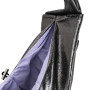 Sac de transport Cross Body 45 cm Taupe brillant métallisé