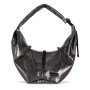 Sac de transport Cross Body 45 cm Taupe brillant métallisé