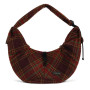 Sac de transport Cross Body 45 cm Carreaux tartan bordeaux