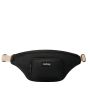 Sac banane Sofia 43 cm Coton Noir