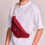 Sac banane Sofia 43 cm Coton Bordeaux