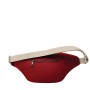 Sac banane Sofia 43 cm Coton Bordeaux