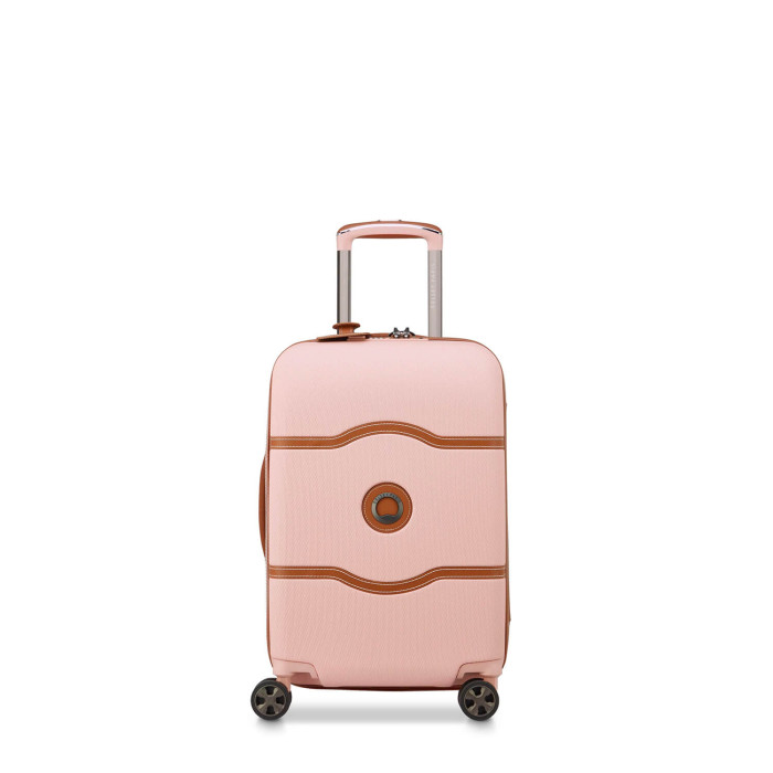 Valise cabine rigide Châtelet air 2.0 Port USB 55 cm Rose