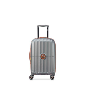 Valise cabine rigide Carrousel 2 Extensible 55 cm Argent