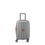 Valise cabine rigide Carrousel 2 Extensible 55 cm Argent