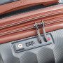 Valise cabine rigide Carrousel 2 Extensible 55 cm Argent
