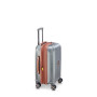 Valise cabine rigide Carrousel 2 Extensible 55 cm Argent