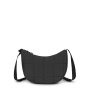 Sac Half Moon Bag 28 cm Puff Checks Black