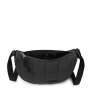 Sac Half Moon Bag 28 cm Puff Checks Black