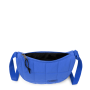 Sac Half Moon Bag 28 cm Puff Checks Blue