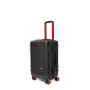Valise cabine rigide Resist'r Zip S Extensible 55 cm Black