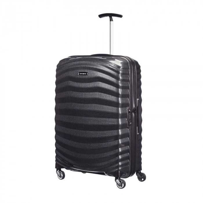 Valise rigide Lite-Shock 69 cm Noir