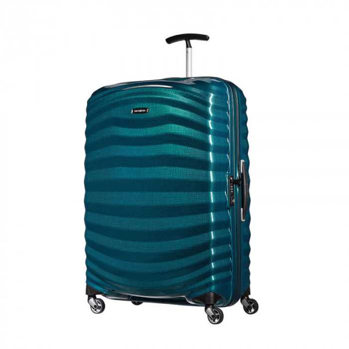 Valise rigide Lite-Shock 75 cm Bleu