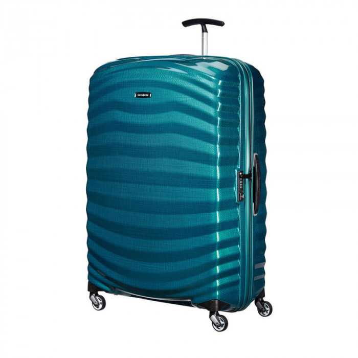 Valise rigide Lite-Shock 81 cm Bleu