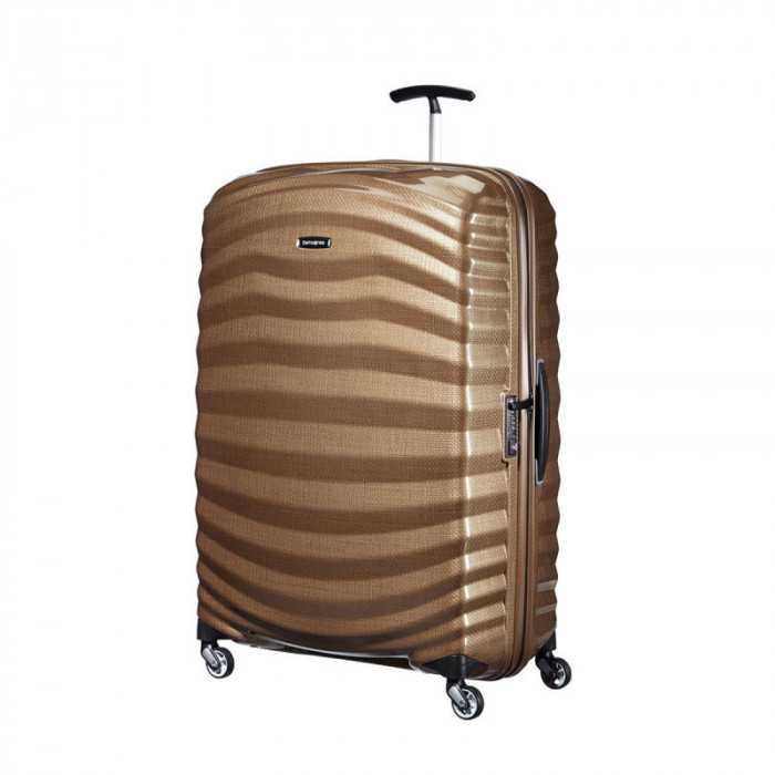 Valise rigide Lite-Shock 81 cm Marron