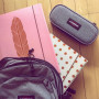 Trousse Oval 22 cm Sunday Grey