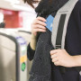 Sac à dos connecté Bobby Compact anti-vol 13" 40 cm Bleu clair