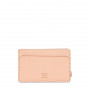 Porte-cartes Felix 10 cm Natural Leather/Rose Gold