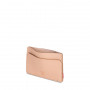 Porte-cartes Felix 10 cm Natural Leather/Rose Gold
