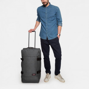 Valise souple Tranverz M 67 cm Black denim Valise souple Tranverz M 67 cm Black denim