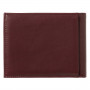 Portefeuille Italien Arthur en cuir lisse Vigne Rouge