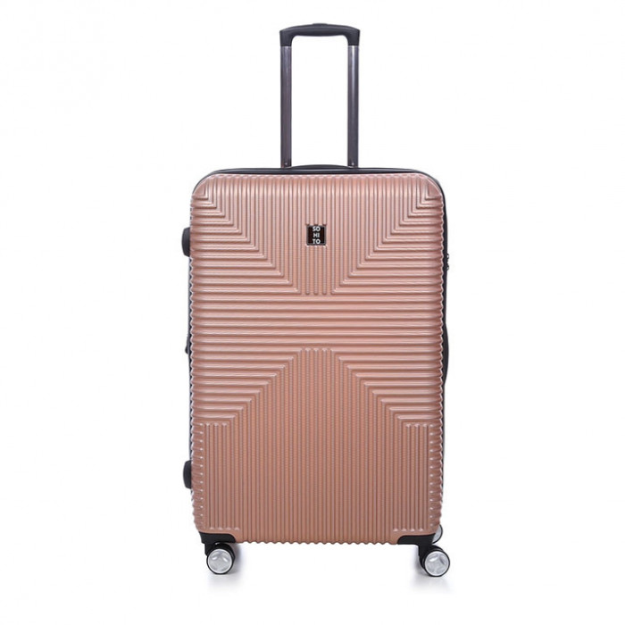 Valise rigide Takai Extensible 77 cm Rose Gold