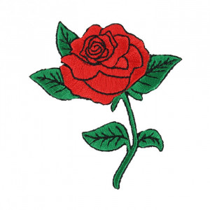 Patch Rose Rouge
