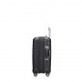 Valise cabine rigide Flux Extensible 55 cm Black