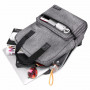 Sac à dos double poignées Altadena 43 cm Gris Clair