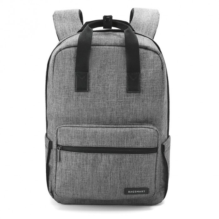 Sac à dos double poignées Altadena 43 cm Gris Clair
