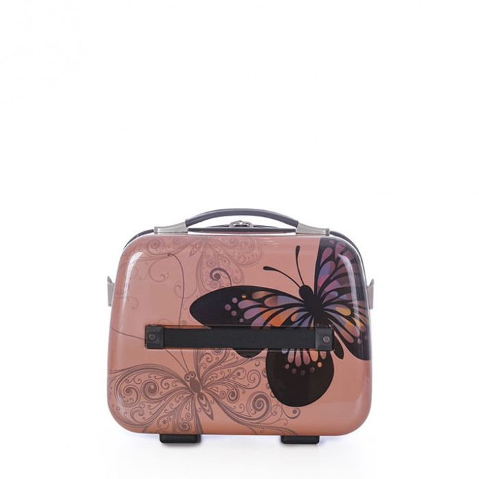 Vanity rigide 12 litres Papillon Rose Gold